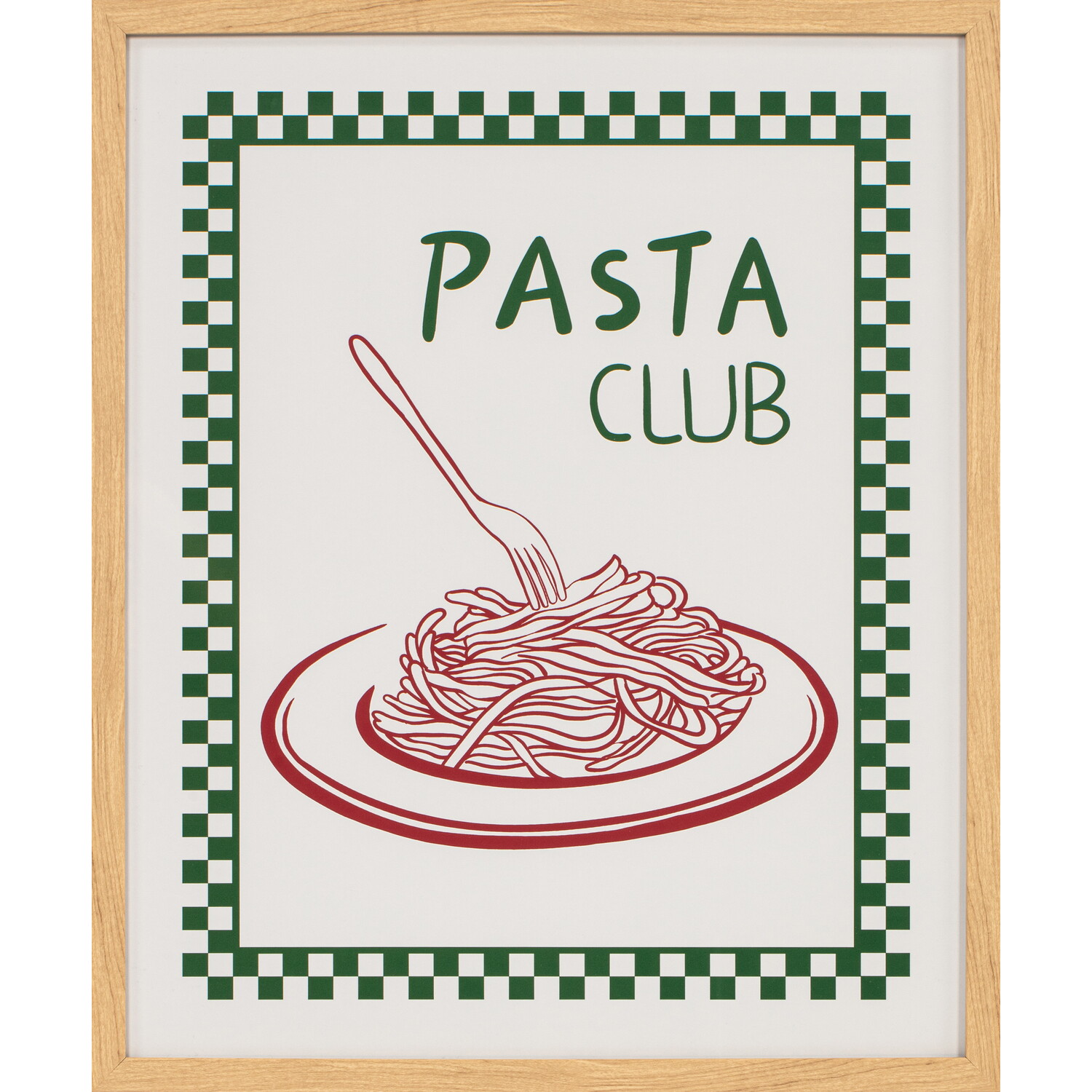 Aesthetic Italian Kitchen Glass Print Image 5