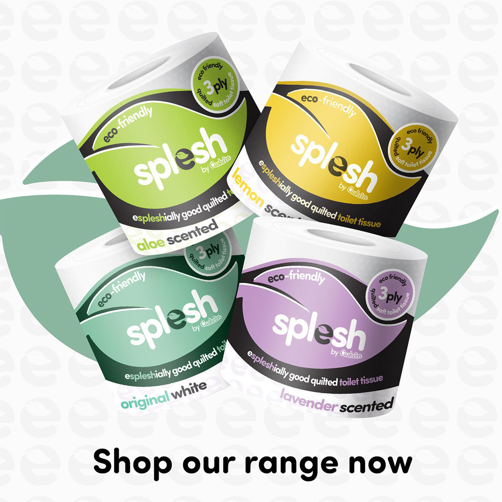 Splesh Quilted Aloe Vera Soft Toilet Tissue 60 Rolls 3 Ply Image 6