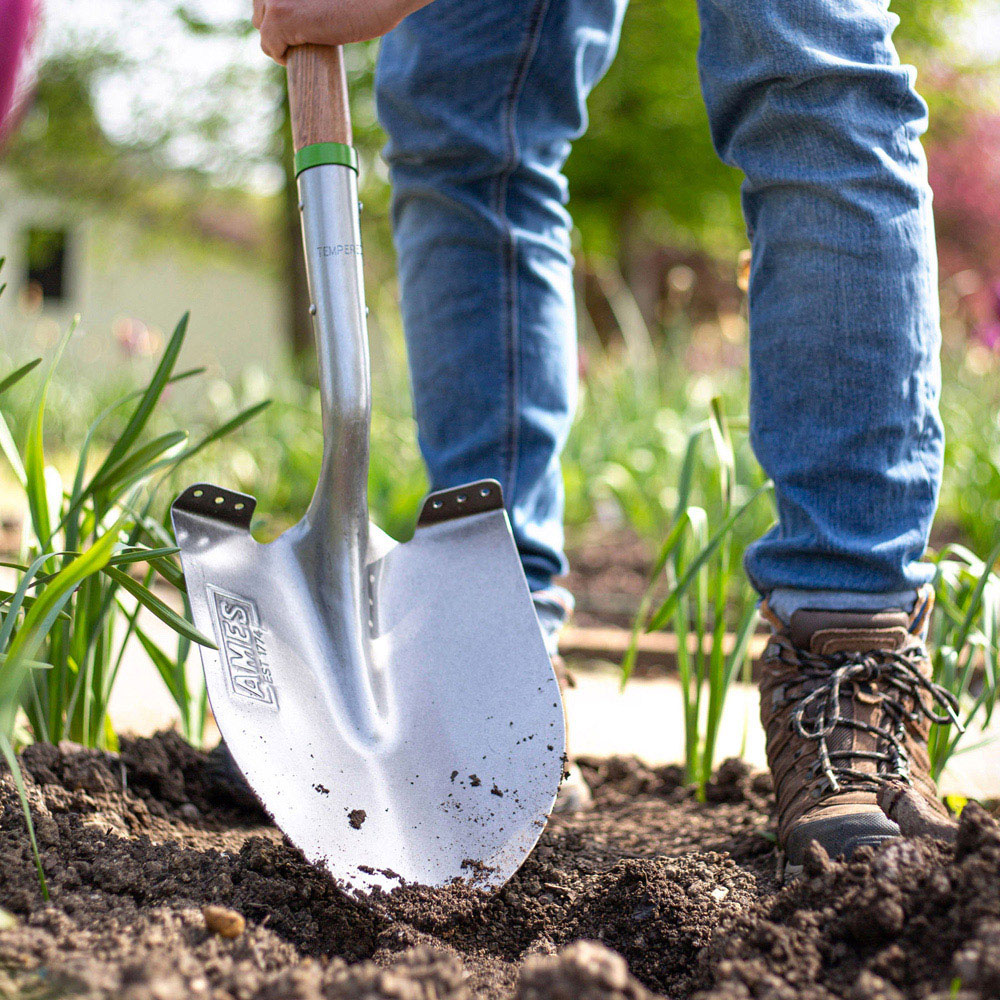 AMES Tools Carbon Steel Pointed Garden Shovel Image 2