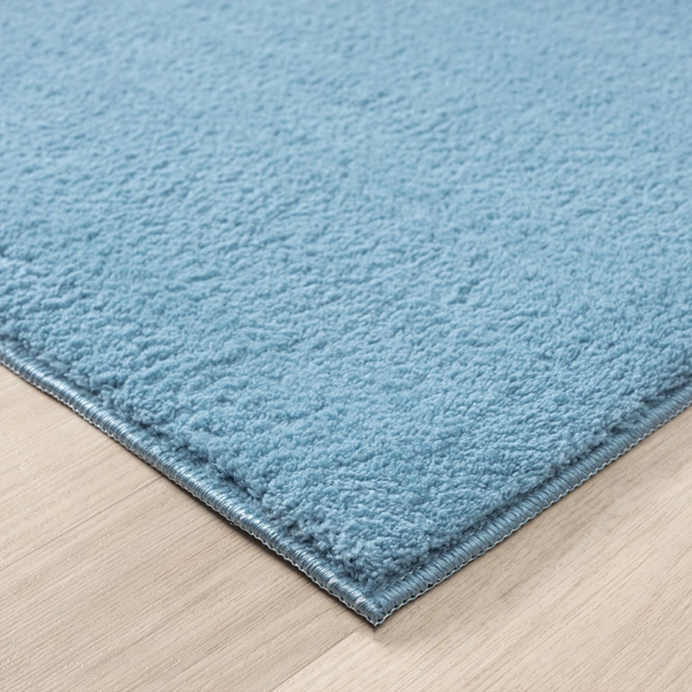Desire Rugs Comfy Blue Anti Slip Felt Backing Rug 160 x 220cm Image 3