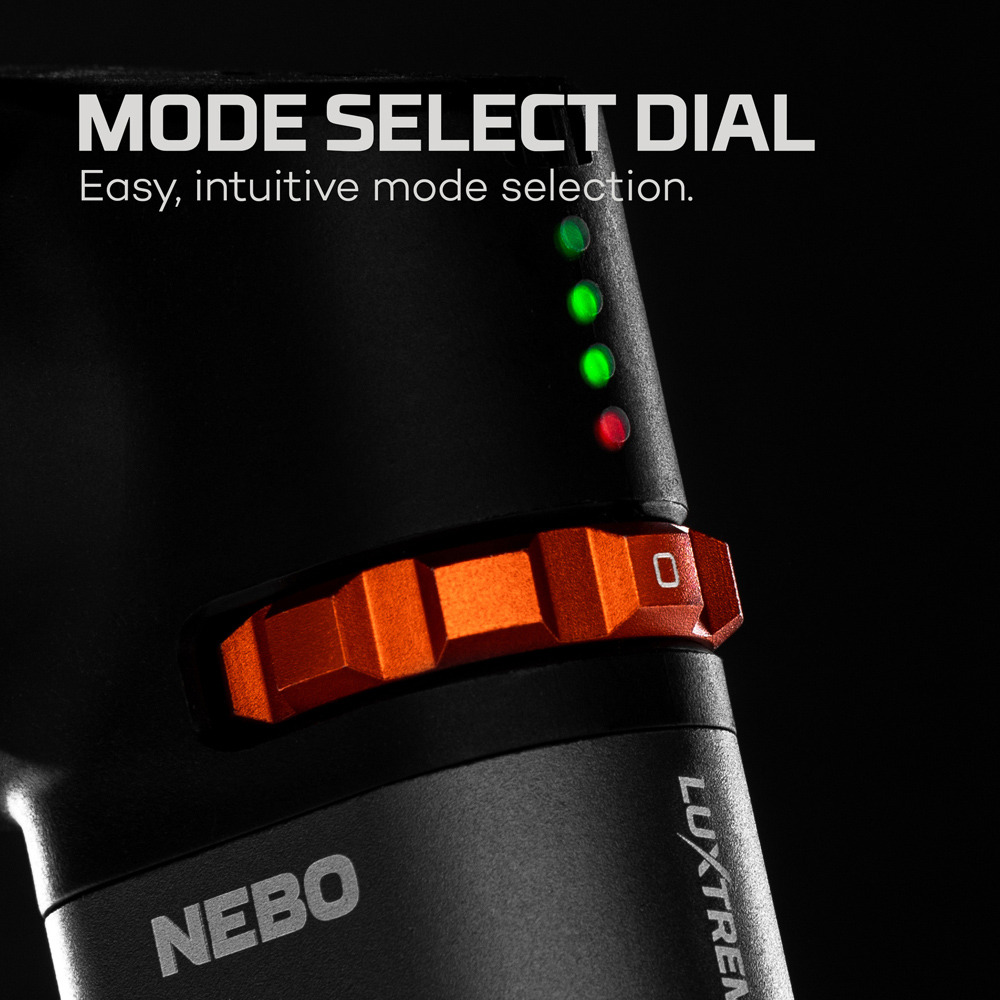 Nebo Luxtreme SL100 Rechargeable LEP and COB Flashlight with 1 Mile Distance and Magnetic Base Image 4