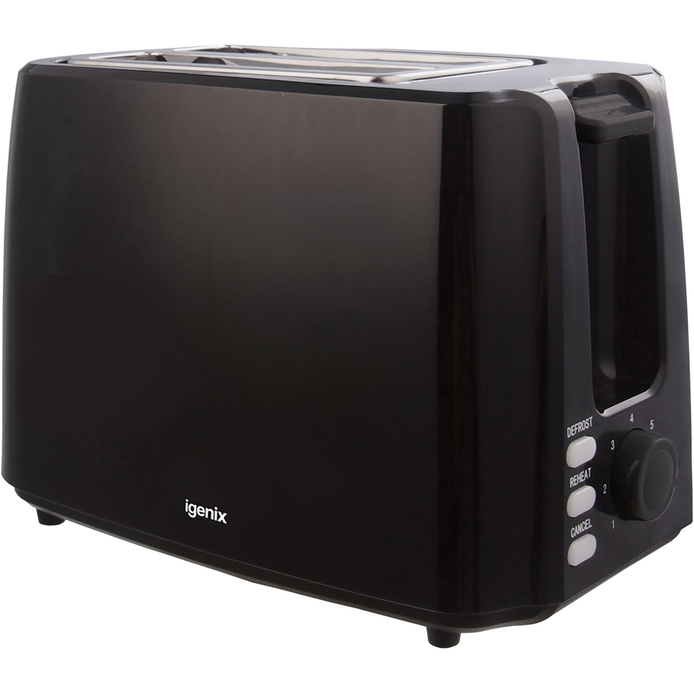 Igenix IGPK35 Black 20L Microwave with Steam Iron 1600W 2 Slice Toaster and 1.7L Kettle Set Image 3