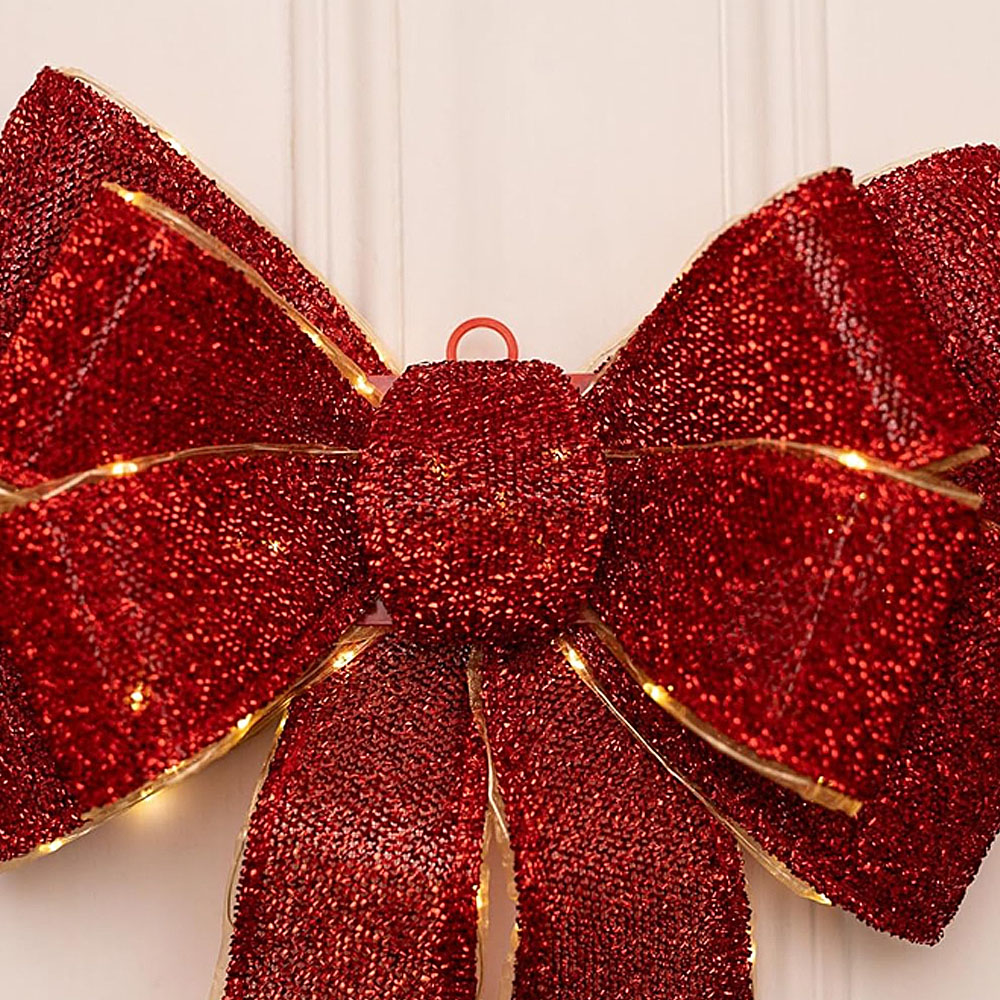 Marco Paul 65 Cooper String LED Red Bow 60cm Image 2