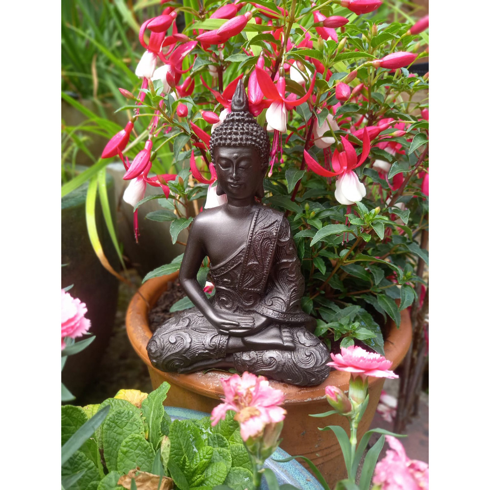 Inspirational Gifting Mystic Thai Buddha in a Lotus Position Ornament Image 4