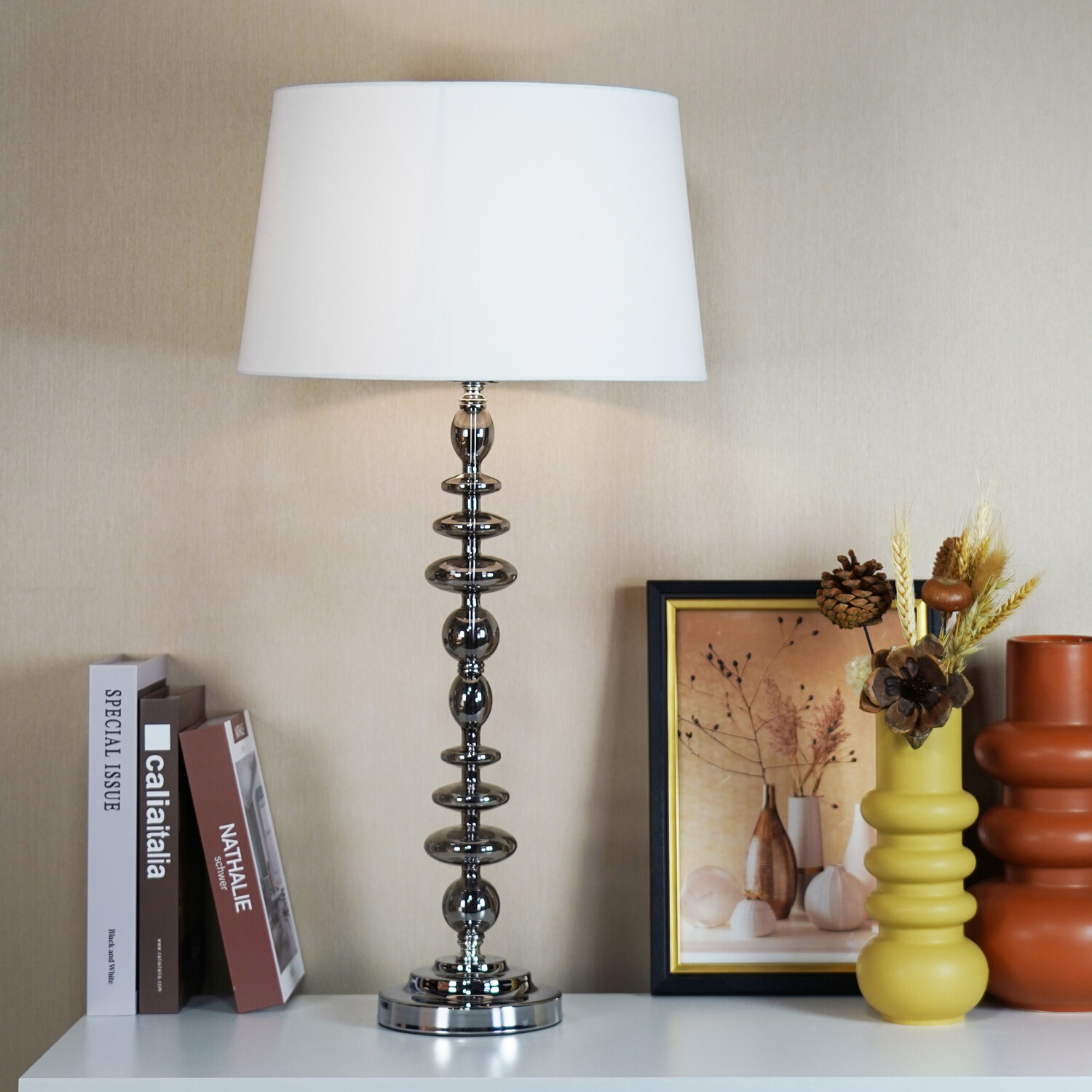 Nessa Table Lamp - Chrome Image 6