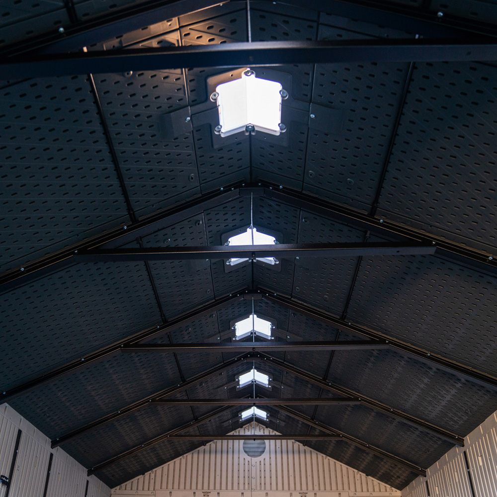 Lifetime Products 8 x 15ft Double Door Garden Storage Shed Image 5