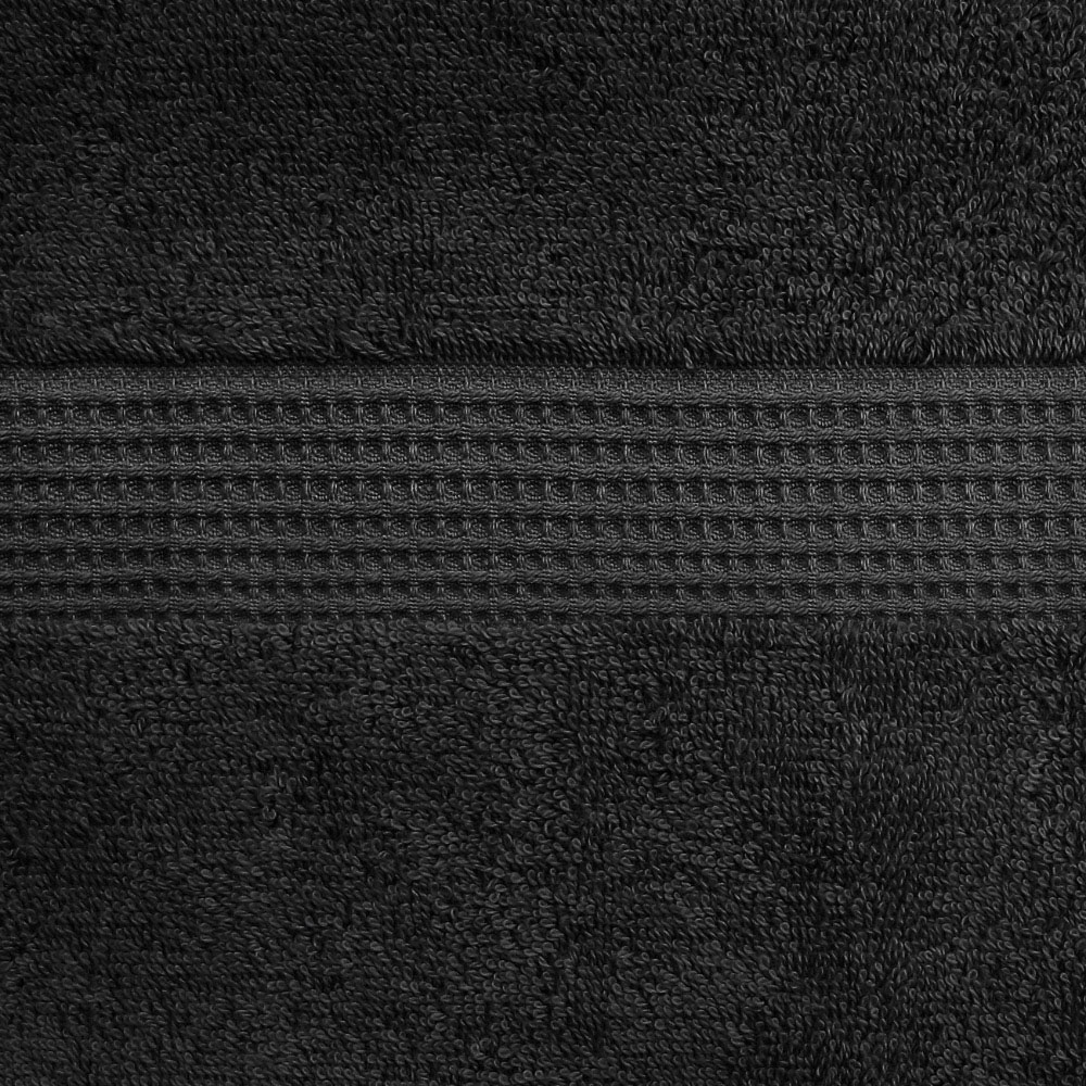 Mayfair Egyptian Cotton Black Bath Sheet Set of 2 Image 4