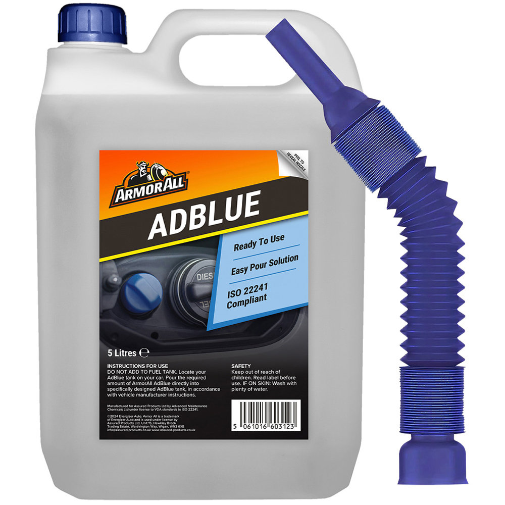 Armor All AdBlue Ready to Use Diesel Exhaust Fluid Additive with Easy Pour Spout 5L 2 Pack Image 2