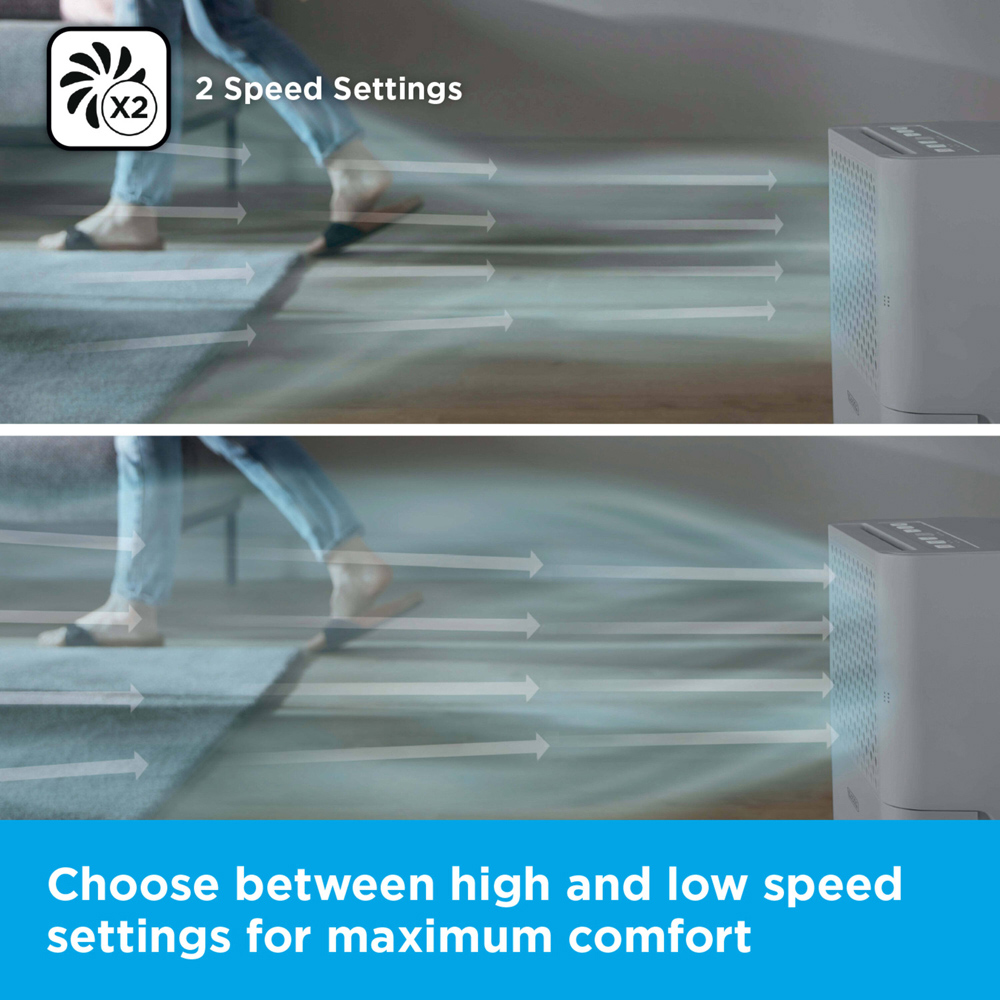 Black+Decker 12L Dehumidifier with 24H Timer and 2.1L Water Tank Image 6