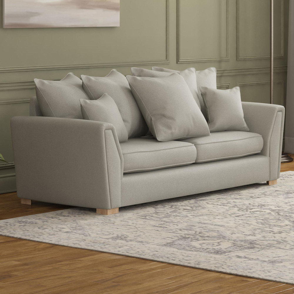 Wendleberry 3 Seater Mink Venice Scatter Back Sofa Image 5