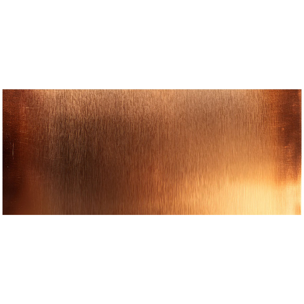 Warren Reed Designer Sheen of Copper Glass Bathroom Splashback 25 x 60cm Image 2