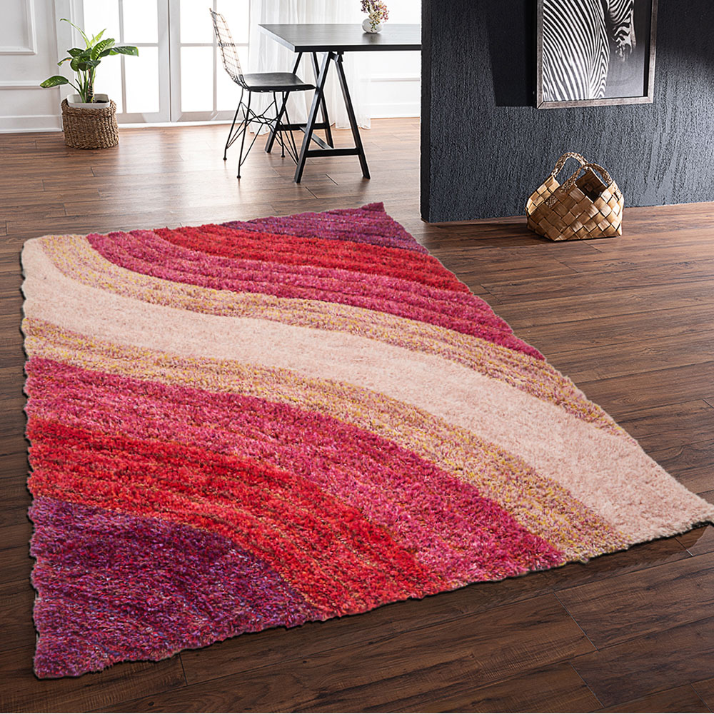 DS Living Lena Pink Ultra Plush Rug 160 x 230cm Image 2