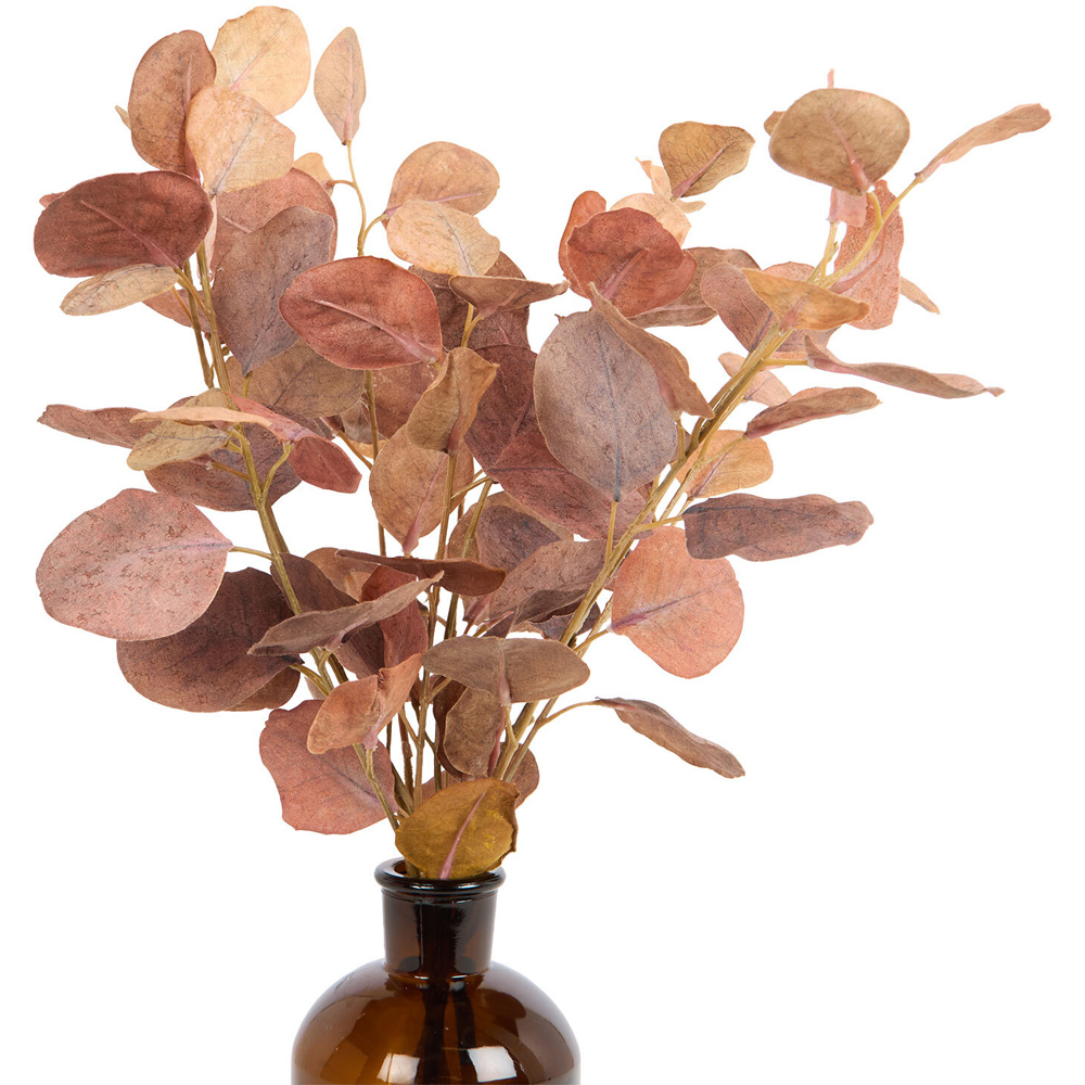 Faux Eucalyptus Vase Arrangement Coffee Image 3