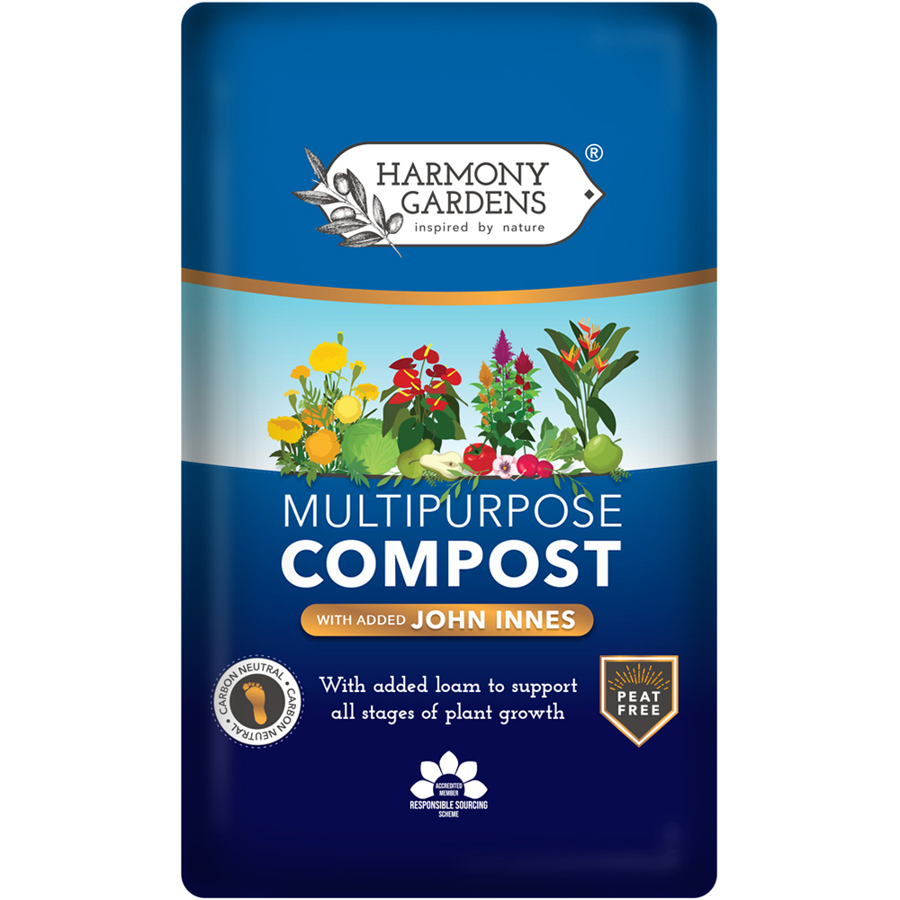 Harmony Gardens Multipurpose Compost with added JI 40L Image 2