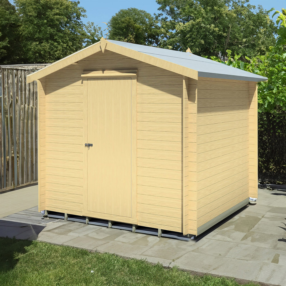 Shire Danbury 8 x 8ft Log Cabin Image 6