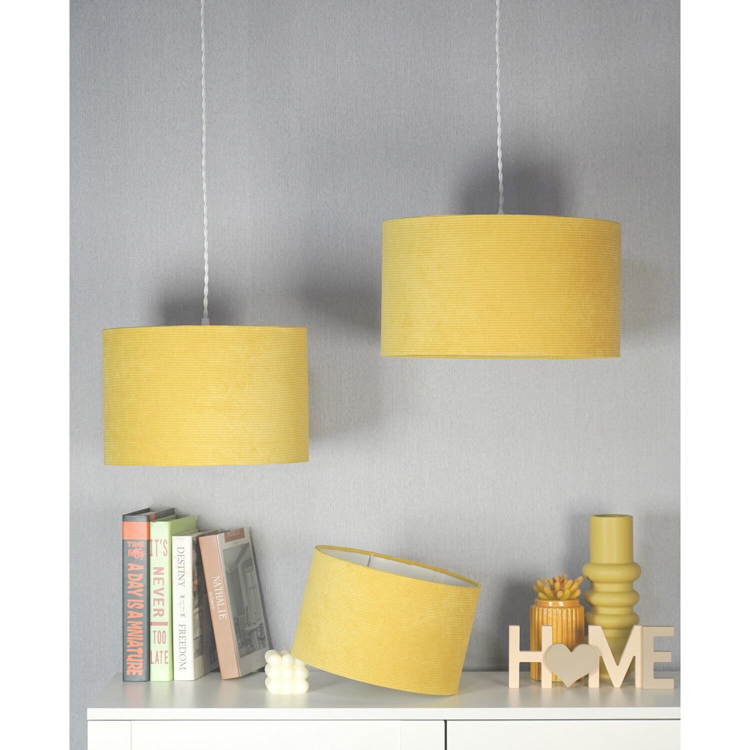 Drum Shade - Yellow / 25cm Image 5