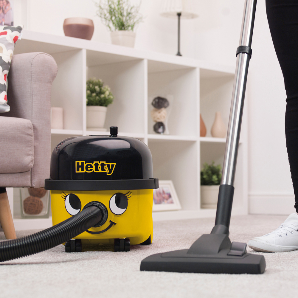 Hetty Hetty Yellow Compact Vacuum Cleaner 6L Image 2