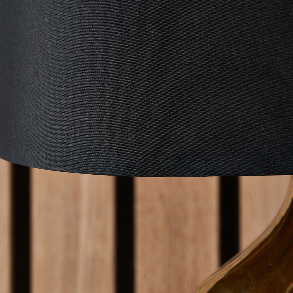 Pacific Lifestyle Gemini Gold Etched Ceramic Table Lamp Image 4