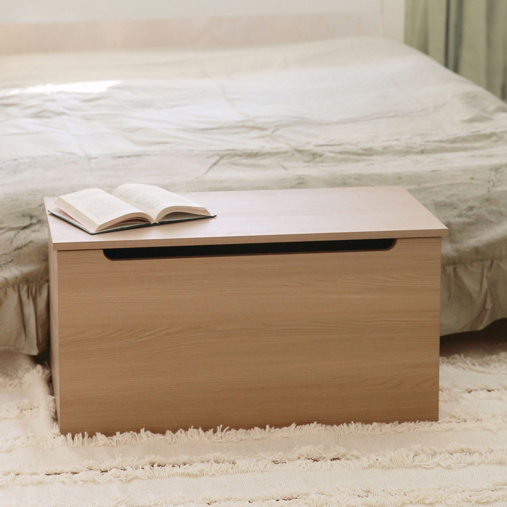 Core Products Freya Smoked Oak Foil Finish Ottoman  Image 4