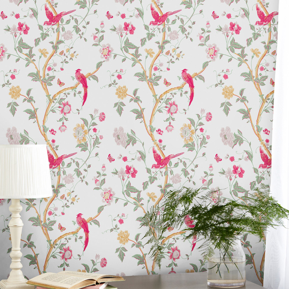 Laura Ashley Summer Palace Peony Wallpaper Image 3