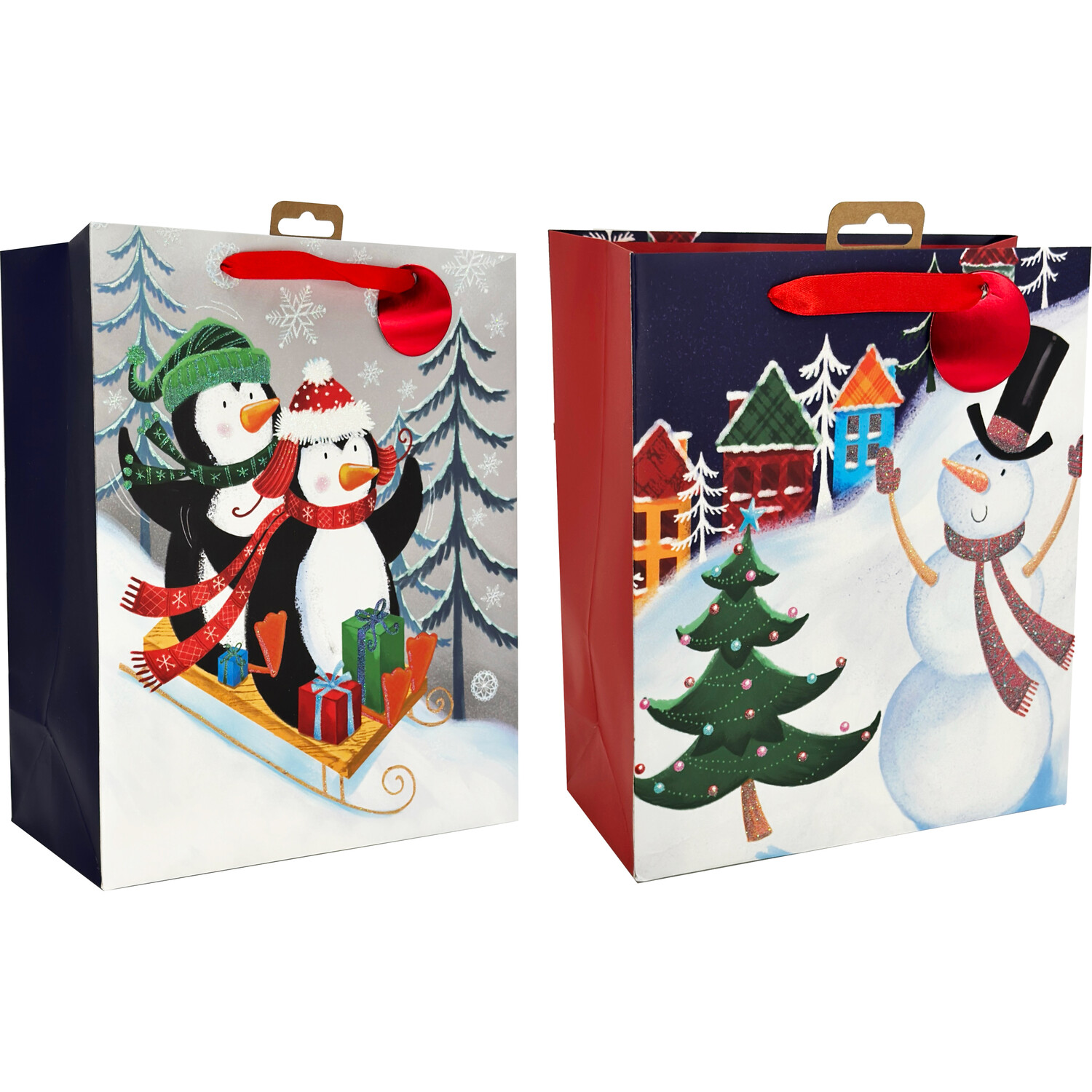 Penguin or Snowman Gift Bag Image 2