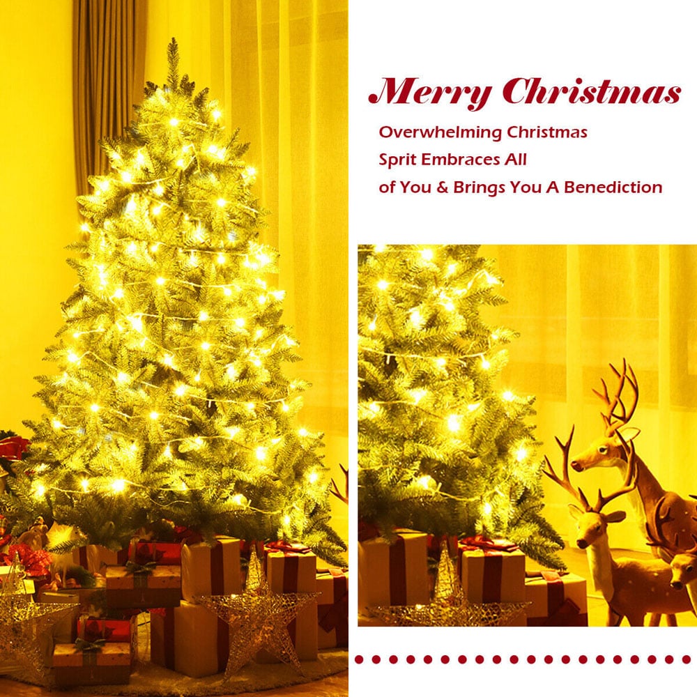 Costway PVC Tips Artificial Christmas Tree 5ft Image 6