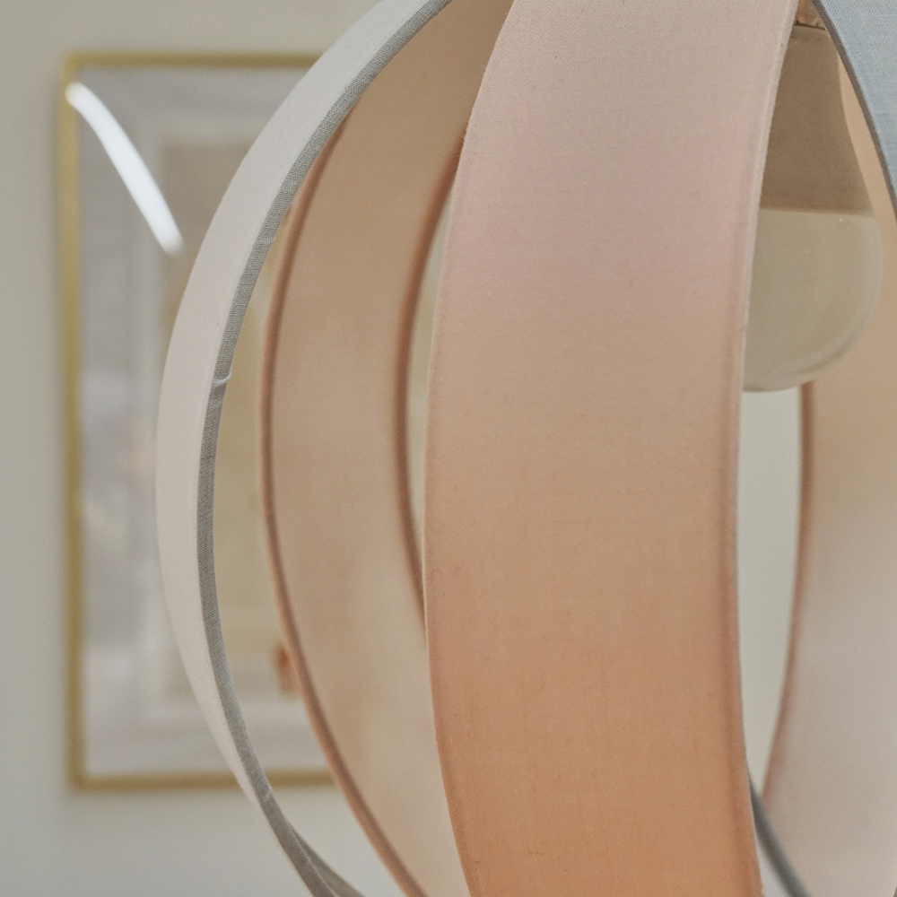 ValueLights J90 Dusky Pink Easy Fit Ceiling Light Shade Image 4