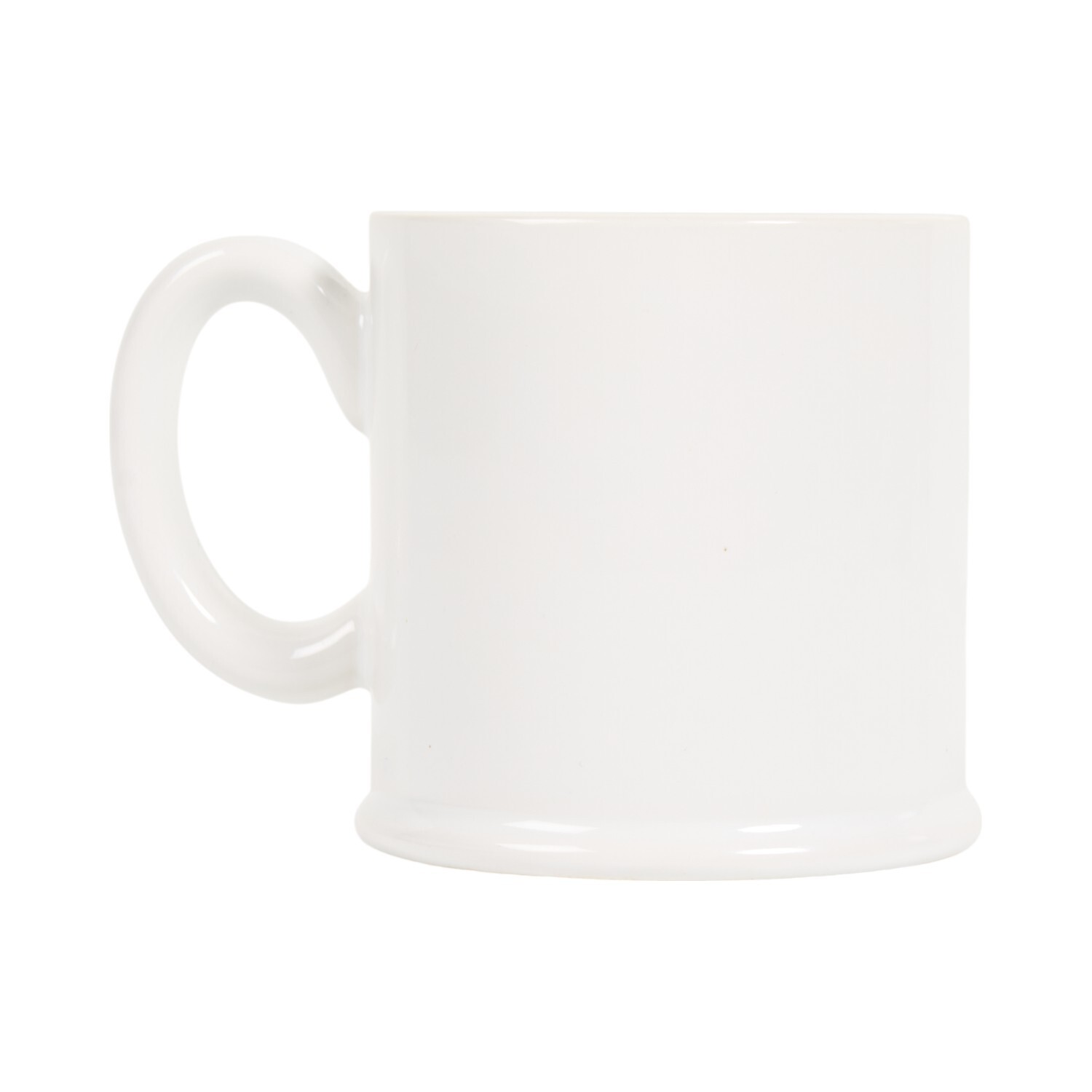 Tankard Embossed Bow Mug White Image 2