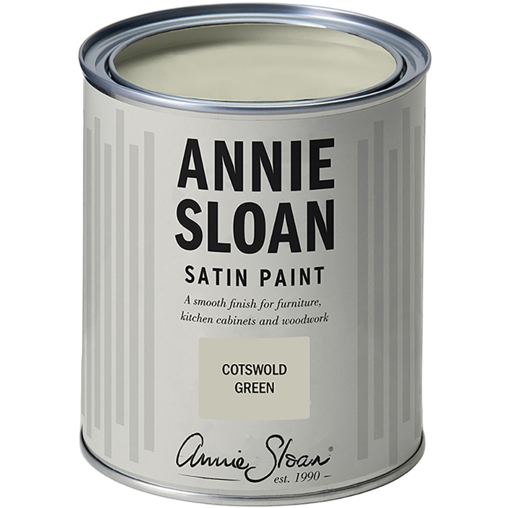 Annie Sloan Cotswold Green Wood and Metal Satin Paint 750ml Image 2