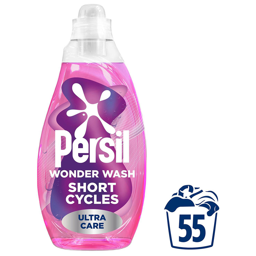 Persil Bio Ultra Care Laundry Detergent 55 Washes 1.485L 2 Pack Image 4