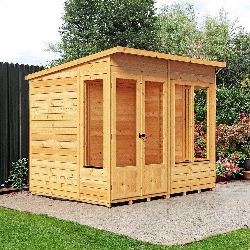 Shire GB Alora 8 x 6ft Pent Overlap Summerhouse Image 2