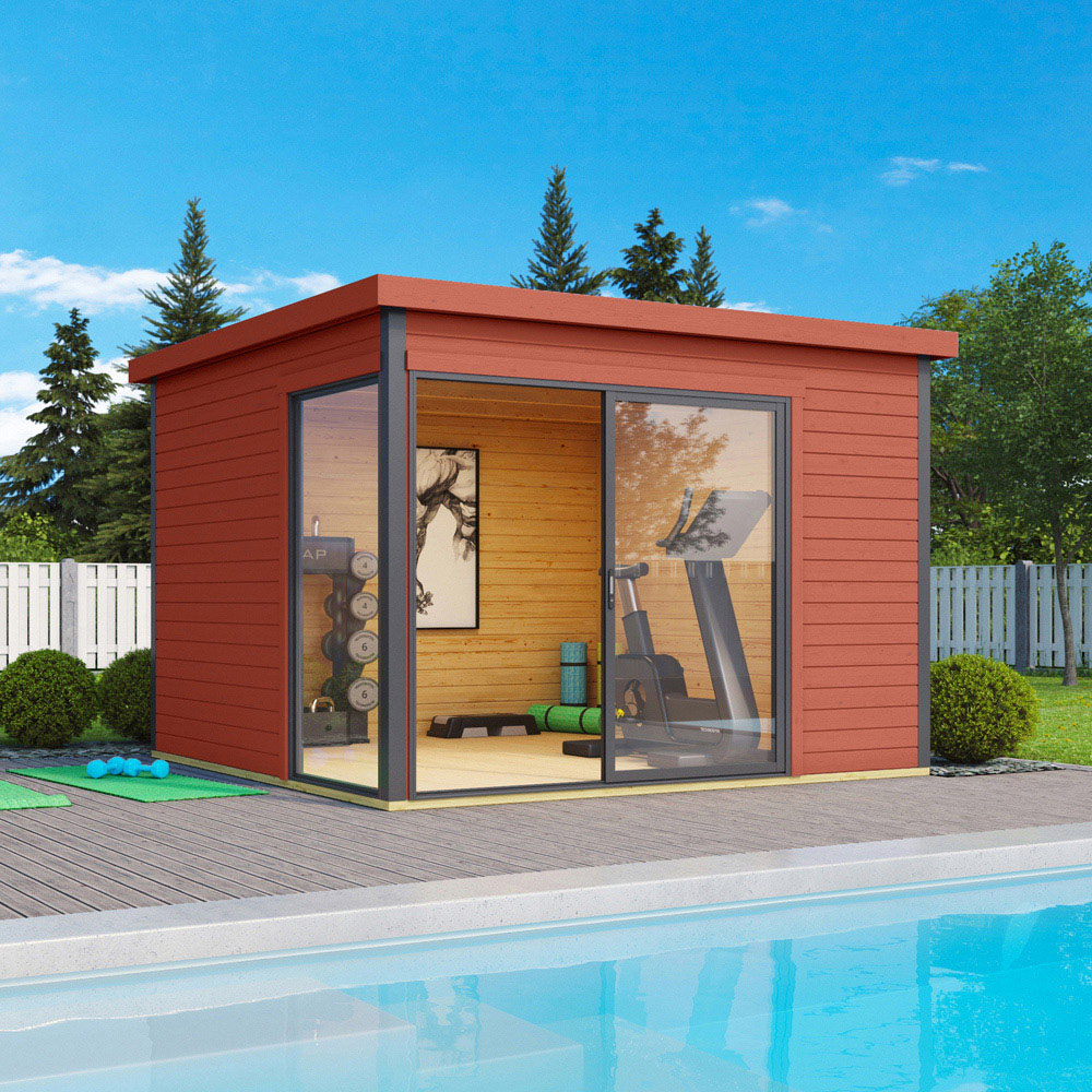 Norland Domeo 1 10.5 x 10.5ft Pent Garden Cabin Image 7