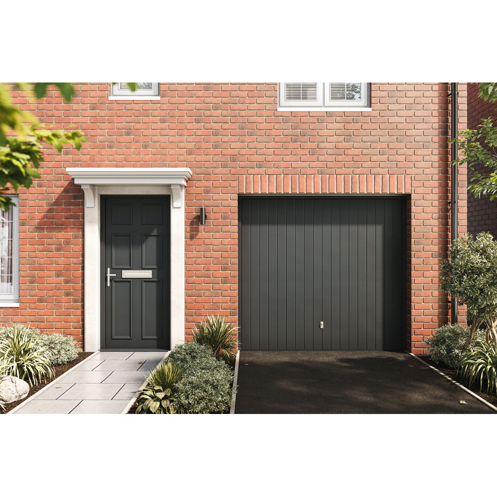 Hemway Anthracite Grey Exterior Matt Acrylic Emulsion Paint 2.5L Image 5
