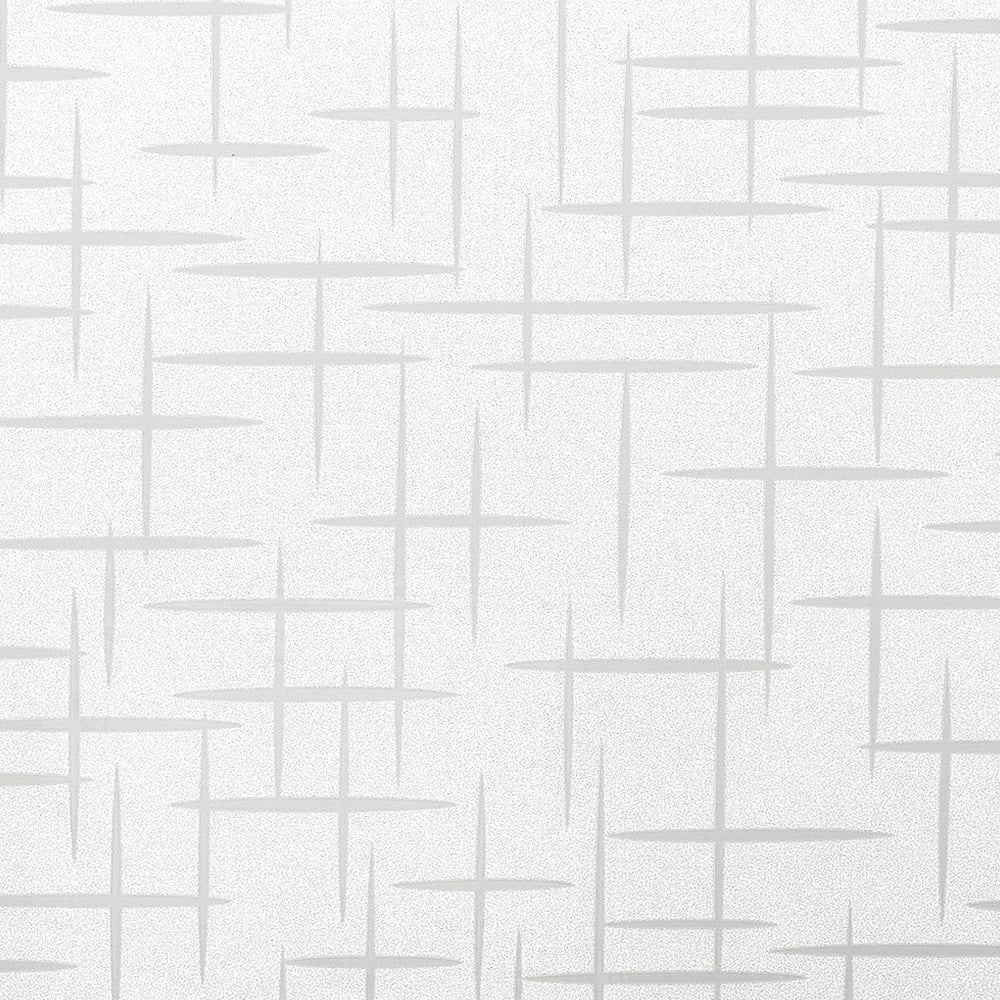 Living and Home Small Star 3D PVC Self Adhesive Privacy Glass Window Film 200 x 61cm Image 3