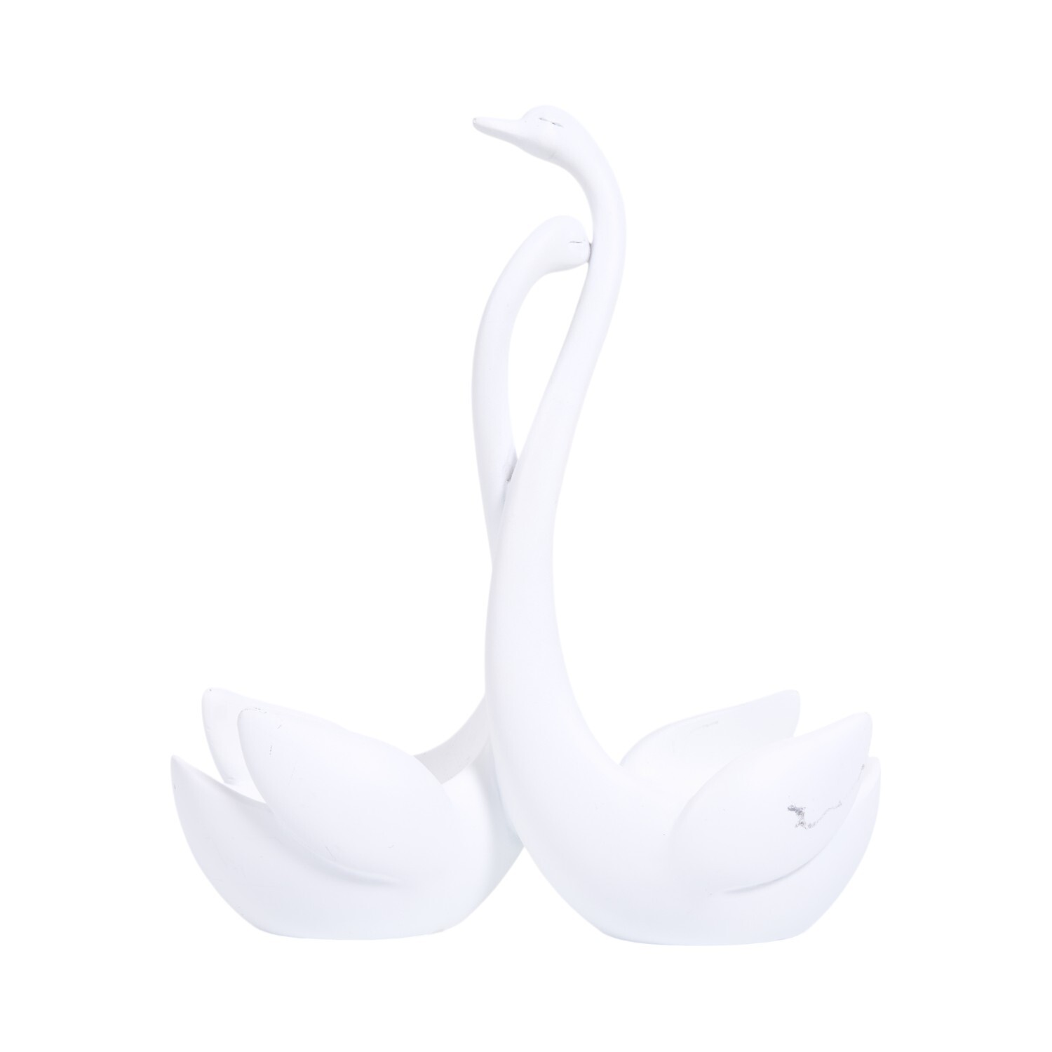 Swan Candle Holder White Image 3
