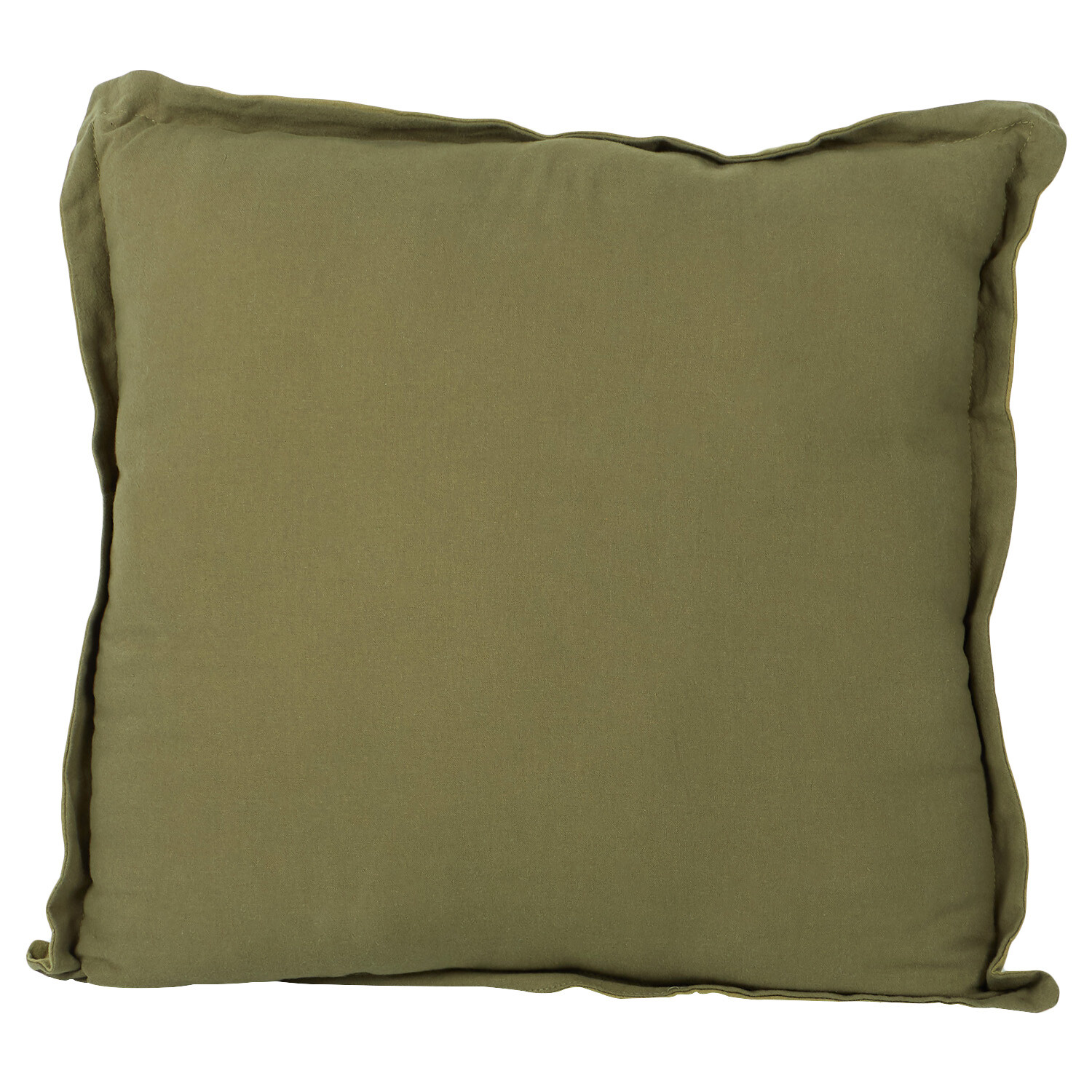 Pack of 2 Reversible Outdoor Cushions - Green Image 4