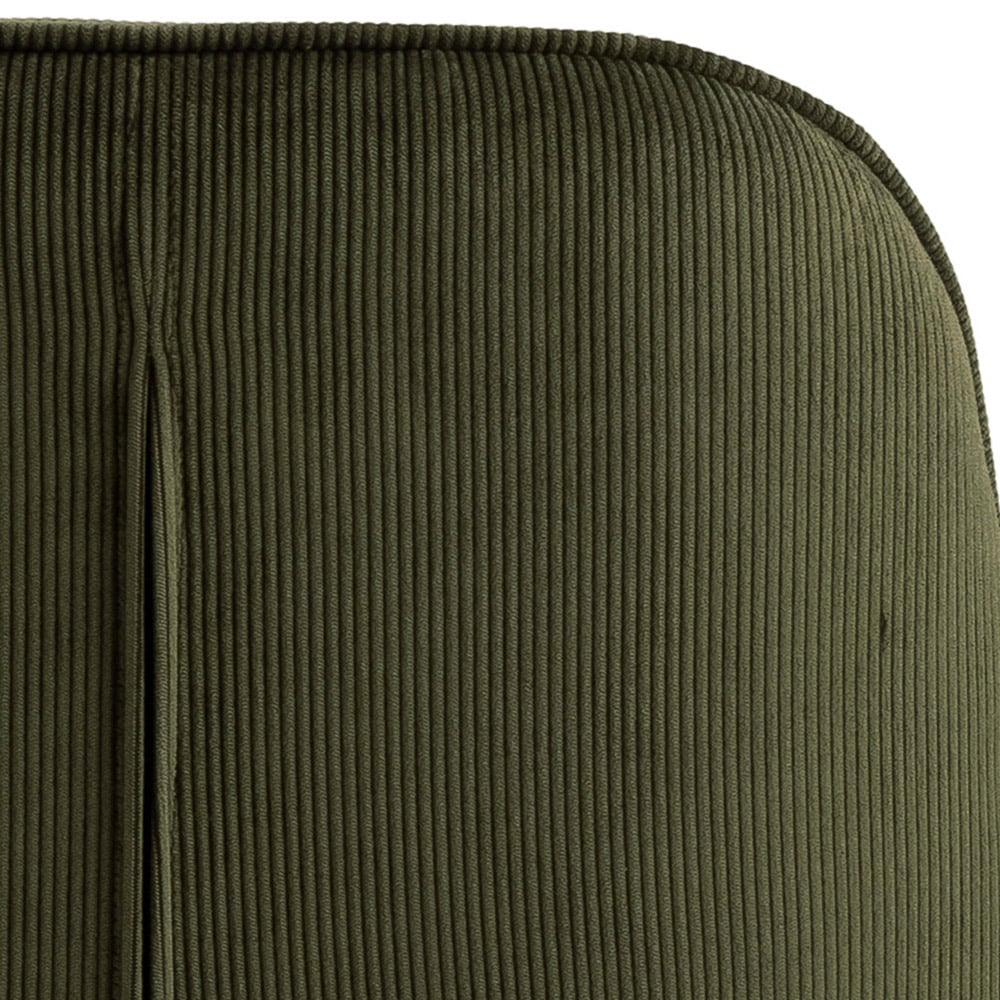 Florence Femke Set of 4 Olive Green Dining Chair Image 6