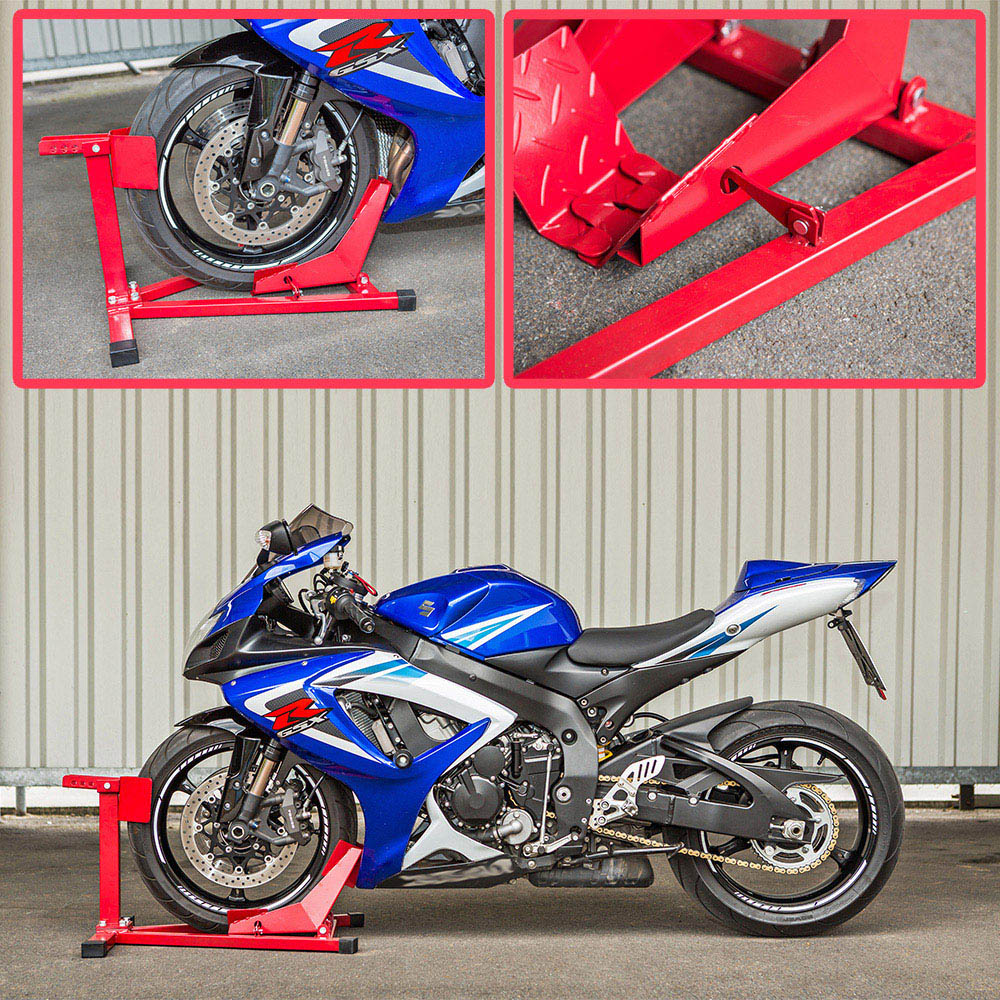 tectake Motorbike Stand Image 2