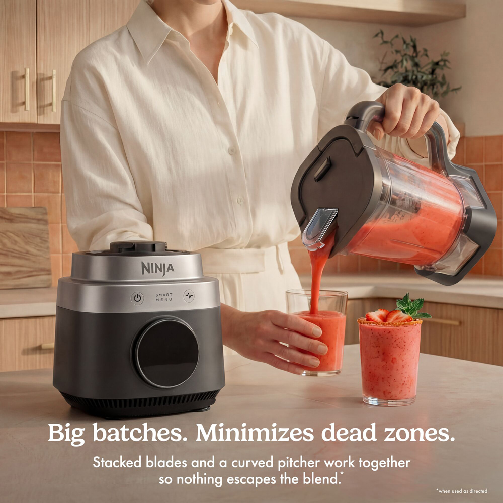 Ninja CrushBOSS LB401UKBK 3-in-1 Onyx Kitchen System with Food Processor and Tumbler Image 3