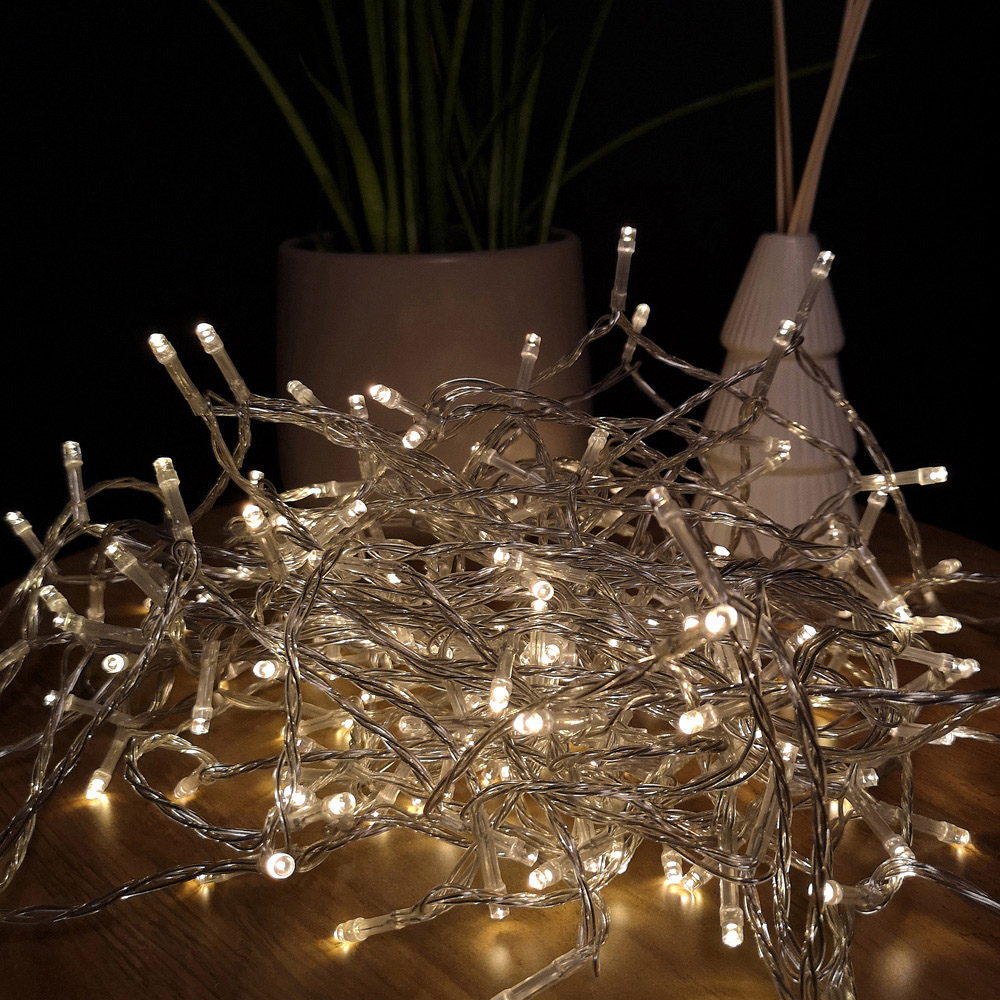 Samuel Alexander 200 Warm White LED Christmas String Light 20m Image 6