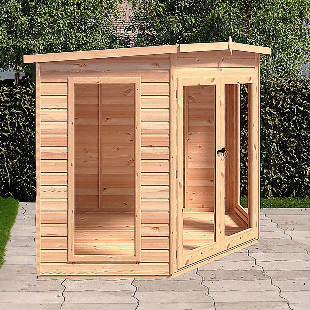 Shire Barclay 8 x 8ft Double Door Traditional Summerhouse Image 4