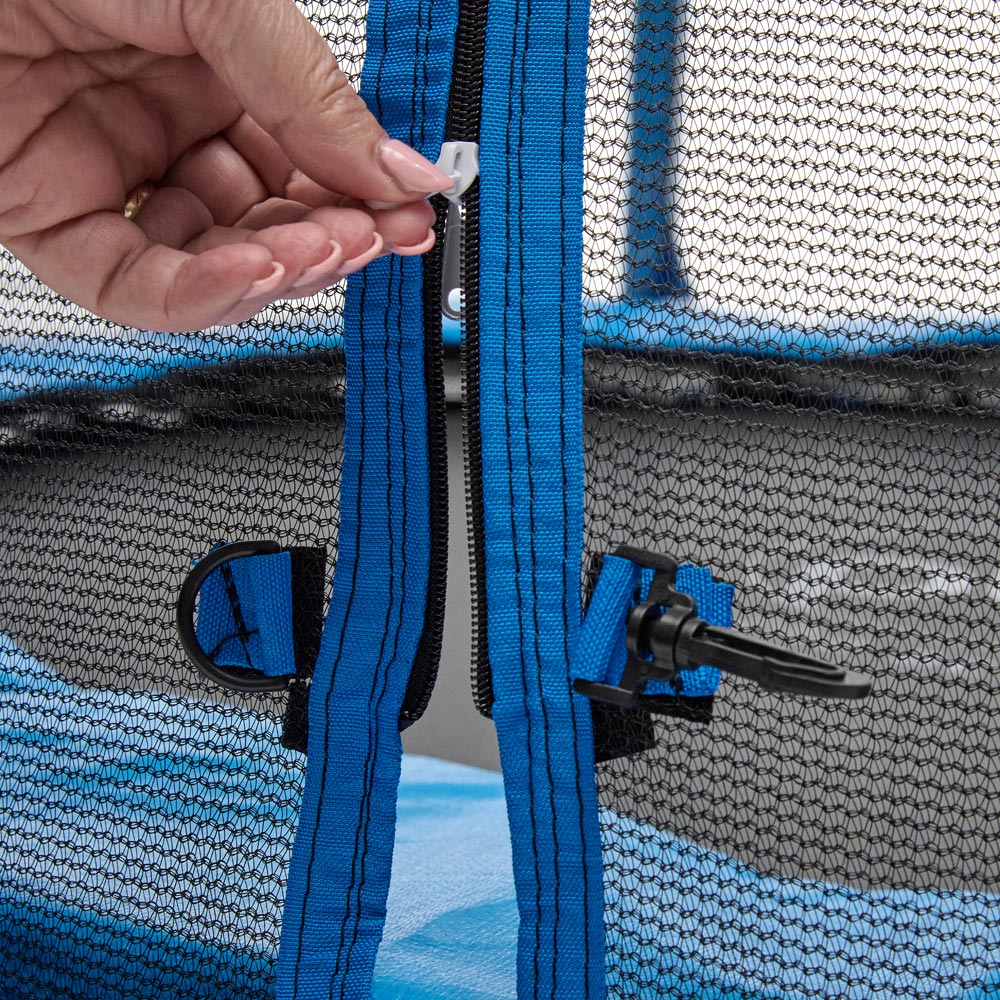 Plum Play Blue 4ft Junior Springsafe Trampoline with Enclosure Image 4