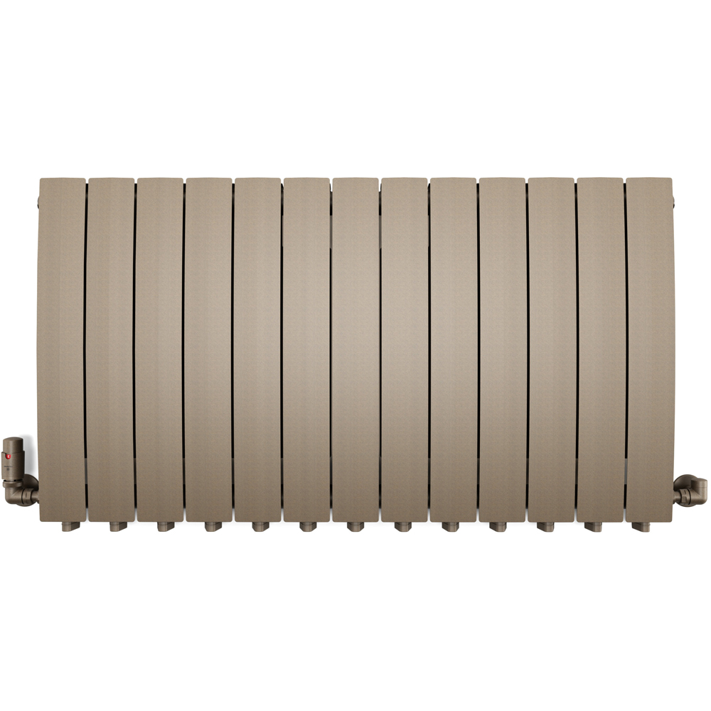 Terma Bergamo 4995BTU Quartz Mocha 13 Section Radiator 590 x 1040mm Image 3