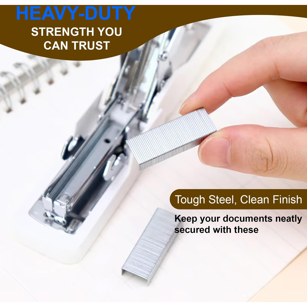 ATEK Staple Gun Tacker Heavy Duty Staples 8mm 1000 Pack Image 7