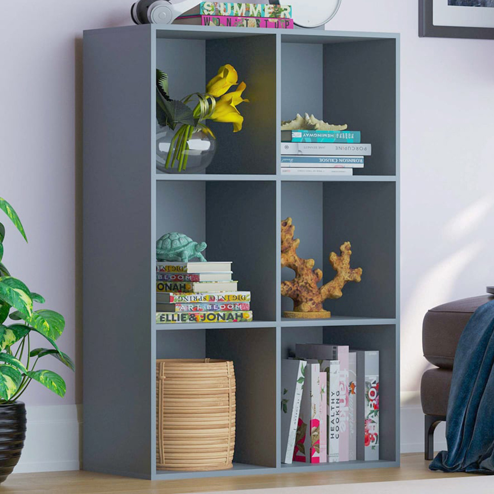 VIDA DESIGNS Durham 2 x 3 Grey Cube Storage Unit Image