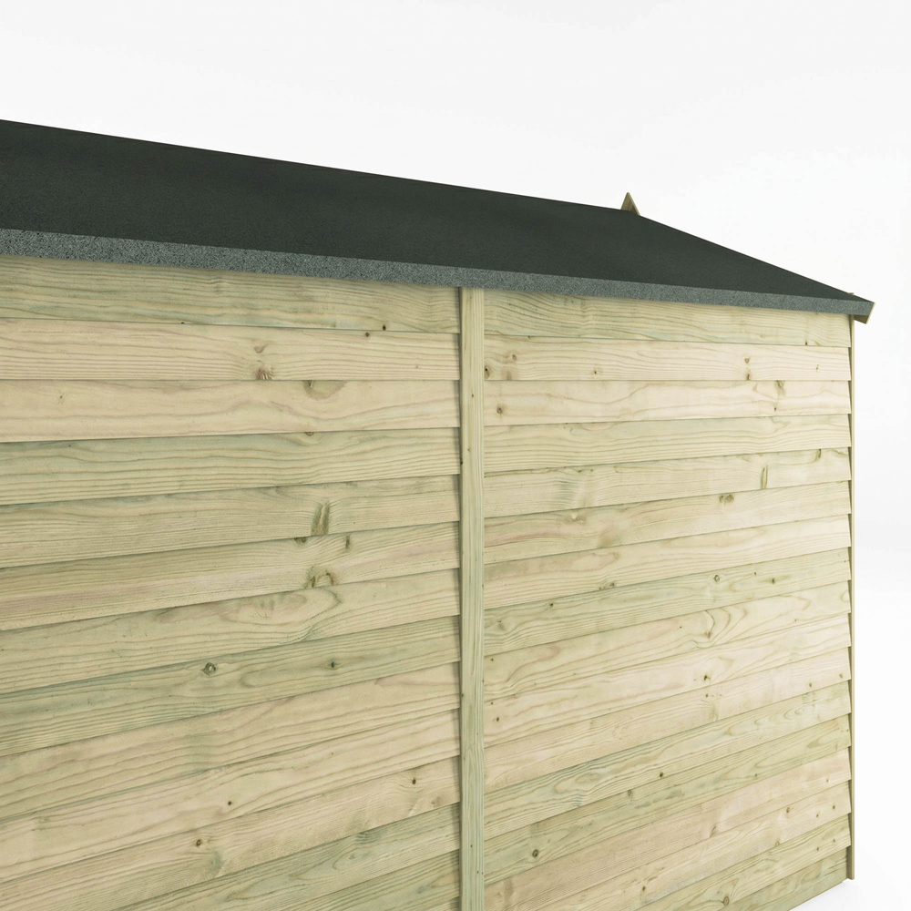 Mercia 8 x 6ft Double Door Overlap Apex Shed Image 7