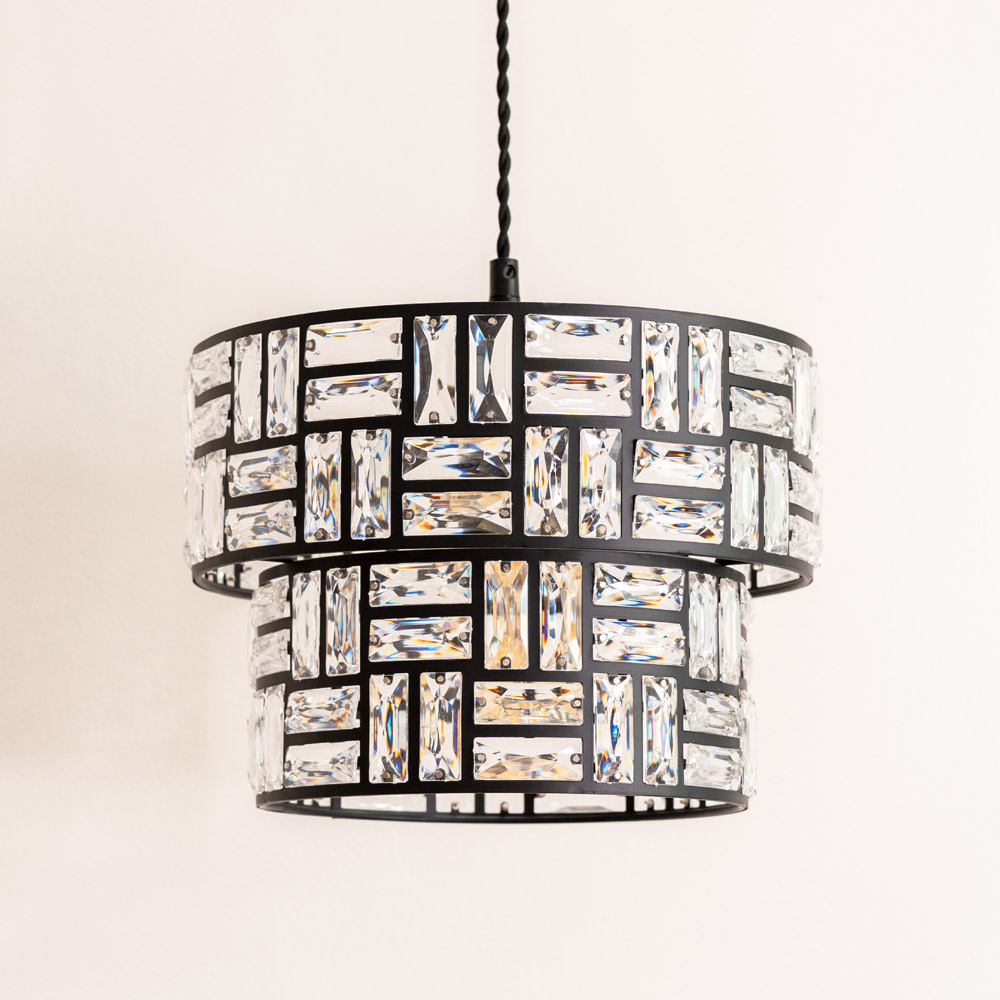 ValueLights Elise Black Easy Fit Shade 2 Pack Image 3