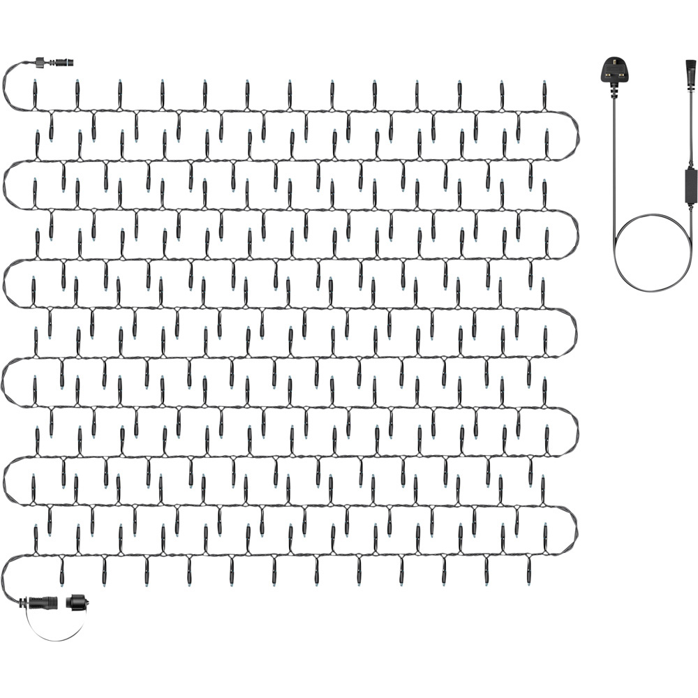 Eagle Connect 1250 Warm White LED Black Cluster Light 25m Image 2