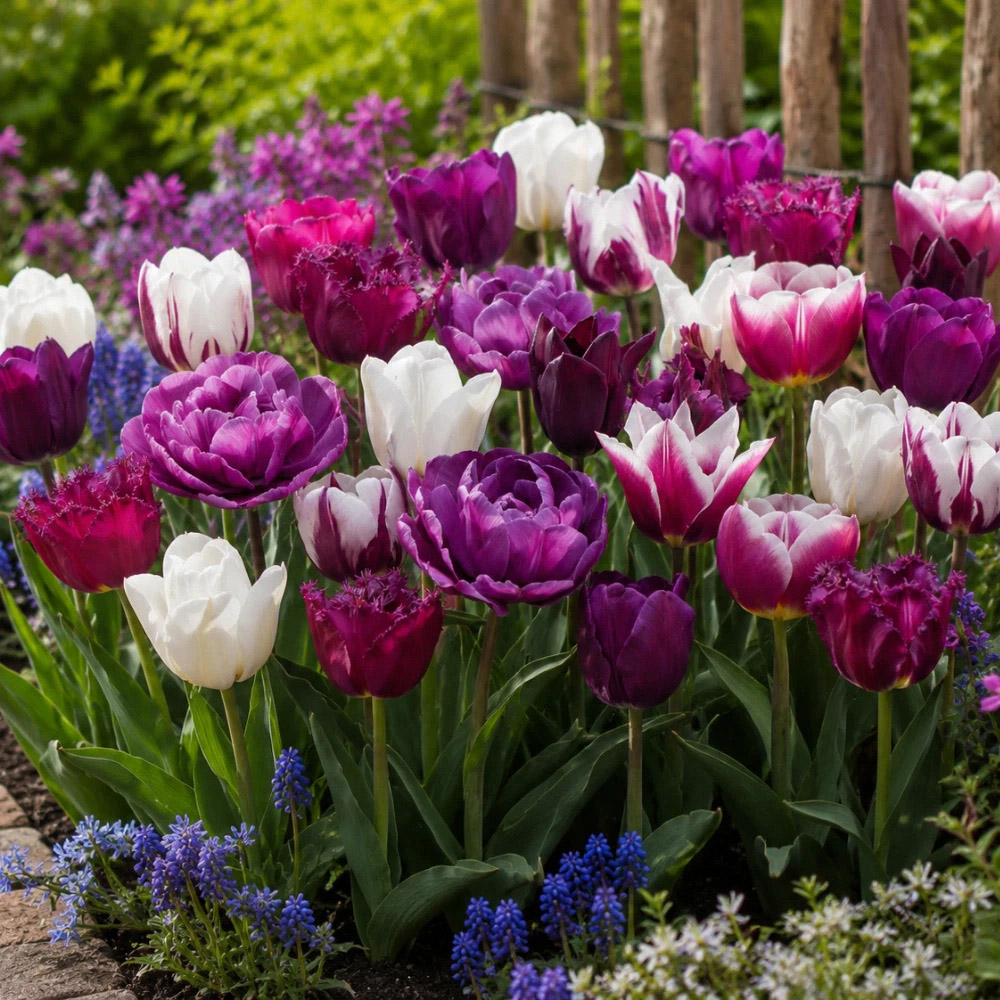 Thompson and Morgan Tulip Purple Passion Planting Bulb 80 Pack Image 4