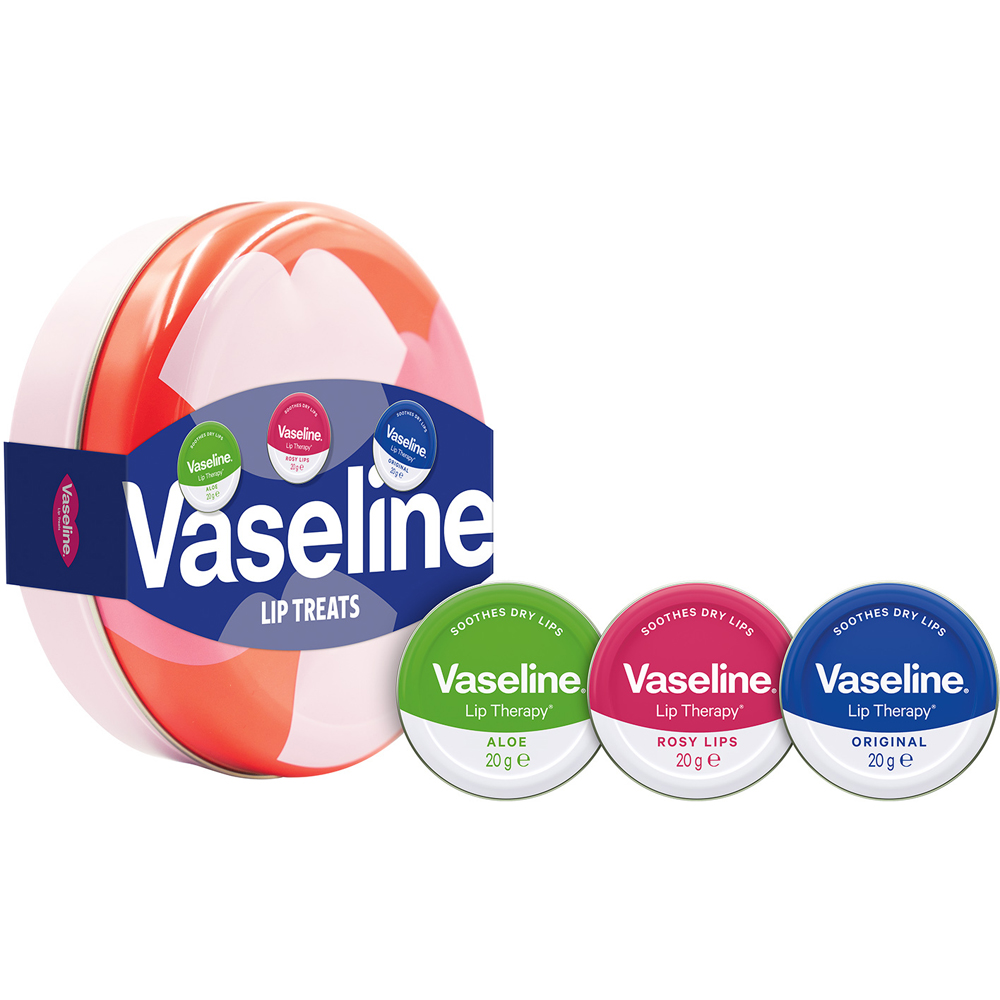 Vaseline Lip Treats Iconic Tin Gift Set Image 2